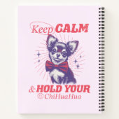 レトロボウタイチワホアグラフィック保-Calm引用文 ノートブック (裏面)