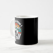 レトロボウリング 60年代 70年代 ボウラーの技 コーヒーマグカップ (正面左)