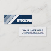 レトロボウル スキニー名刺 (正面/裏面)