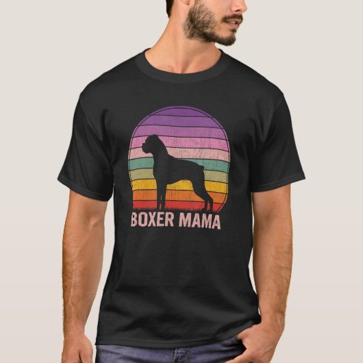 レトロボクサーマグラフィックボクサー Tシャツ (正面)