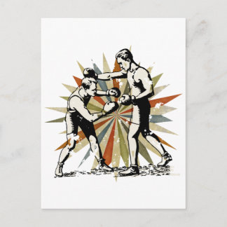 レトロボクシング ポストカード