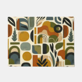 レトロボタニカジオメトリカ ドアマット (正面)