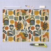 レトロボタニカジオメトリカ 薄葉紙 (クラフト)