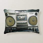 レトロボックスグレー アクセントクッション (正面)