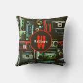 レトロボックス装飾用クッション クッション (裏面)