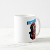レトロボット コーヒーマグカップ (正面右)