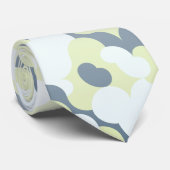 レトロボヘミアンミュートファンキーGroovy抽象芸術迷彩柄 ネクタイ (ロール)