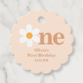 レトロボヘミアンワンデイジーファースト誕生日 フェイバータグ (正面)