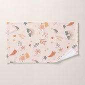 レトロボホウォーターカラーレインボーニュートラル バスタオルセット (ハンドタオル)