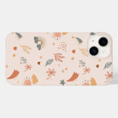 レトロボホウォーターカラーレインボーニュートラル Case-Mate iPhoneケース (裏面 (横))