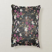 レトロボホエレガントワイルドフラワー アクセントクッション (裏面(縦))