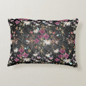 レトロボホエレガントワイルドフラワー アクセントクッション (裏面)