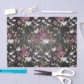 レトロボホエレガントワイルドフラワー 薄葉紙 (クラフト)