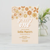 レトロボホグルーヴィワンボホファースト誕生日 招待状 (スタンド正面)