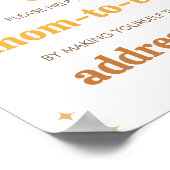 レトロボホサンシャインベビーシャワーベロープステーション ポスター (角)