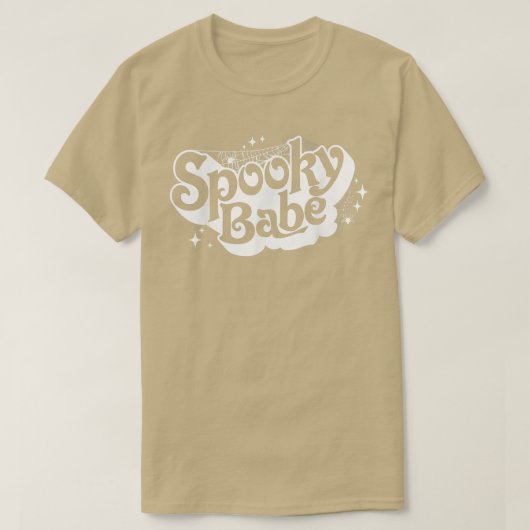 レトロボホスタイル不気味バベ不気味シーズンおもしろいH Tシャツ (デザイン正面)