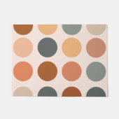 レトロボホドットニュートラル ドアマット (正面)