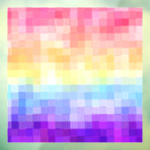 レトロボホファンキーゼノ予測できなジェンダープレイドプライド ウィンドウサイン (シート3)