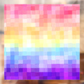 レトロボホファンキーゼノ予測できなジェンダープレイドプライド ウィンドウサイン (シート2)