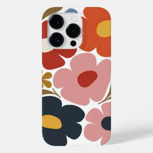 レトロボホフラワーカラフルミッドセンチュリーモダン Case-Mate iPhone 14 PROケース
