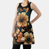 レトロボホフラワーパワー エプロン (インサイチュ)