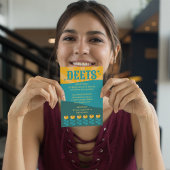 レトロボホフローラはっきりした&ブライト春の結婚式 エンクロージャーカード