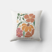 レトロボホフローラインスピレーション引用文 クッション (裏面)