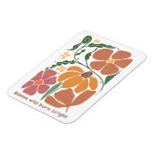 レトロボホフローラインスピレーション引用文 マグネット (左側)