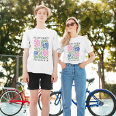 レトロボホフローラインスピレーション引用文 Tシャツ