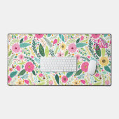 レトロボホフローラ園 デスクマット (キーボード&マウス)