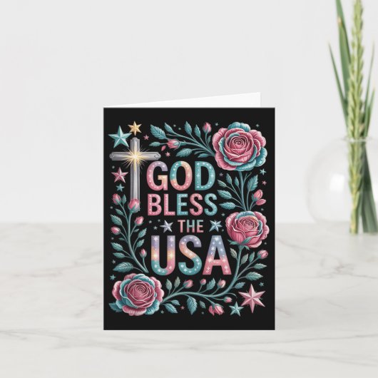 レトロボホフローラ神祝福The Usa Christian 4th カード (正面)