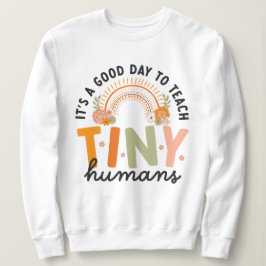 レトロボホプレショール先生引用文 スウェットシャツ