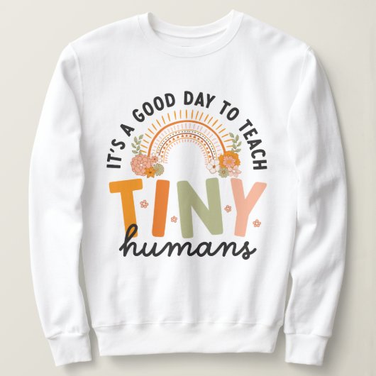 レトロボホプレショール先生引用文 スウェットシャツ (デザイン正面)