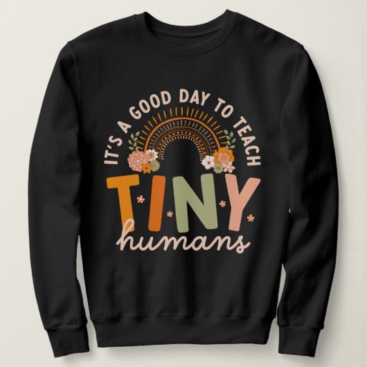 レトロボホプレショール先生引用文 スウェットシャツ (デザイン正面)