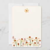 レトロボホベイビーシャワー招待状 招待状 (裏面)