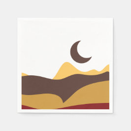 レトロボホムーン スタンダードカクテルナプキン