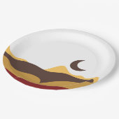 レトロボホムーン ペーパープレート (アングル)