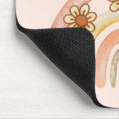 レトロボホレインボーネームマウスパッド マウスパッド (コーナー)