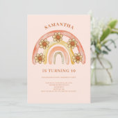 レトロボホレインボー10thバースデーパーティー 招待状 (スタンド正面)