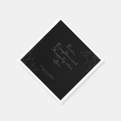 レトロボホー笑いと楽しい後 スタンダードカクテルナプキン (角)