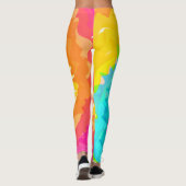 レトロボホ絞り染め レギンス (裏面)