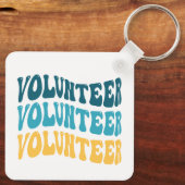 レトロボランティア キーホルダー (裏面)