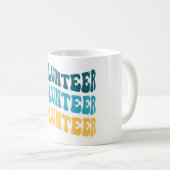 レトロボランティア コーヒーマグカップ (正面右)