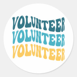 レトロボランティア ラウンドシール