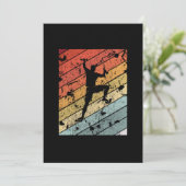 レトロボルダリングギフト 招待状 (スタンド正面)