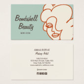 レトロボンシェルラッシュガールまつ毛エクステンション (正面&裏面)