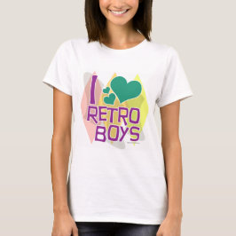 レトロボーイズかわいいヴィンテージ美学 Tシャツ