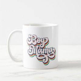 レトロボーイママママグ コーヒーマグカップ