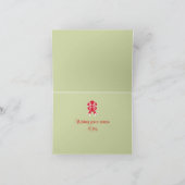 レトロボークリスマスカード シーズンカード (内部)