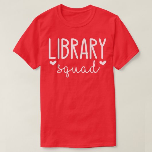 レトロボースタイル図書館分隊ブックラバーワールドボー Tシャツ (デザイン正面)